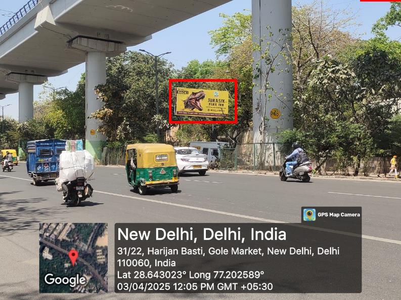 Hoarding in Central Delhi | OOH Advertising | Central Delhi