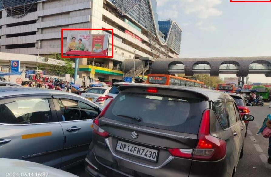 Hoarding in Central Delhi | OOH Advertising | Central Delhi