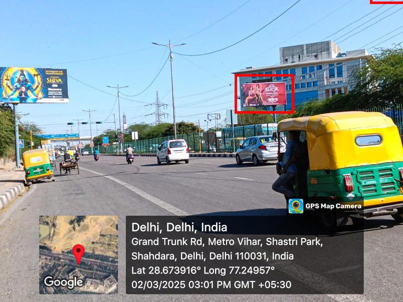 Hoarding in East Delhi | OOH Advertising | East Delhi